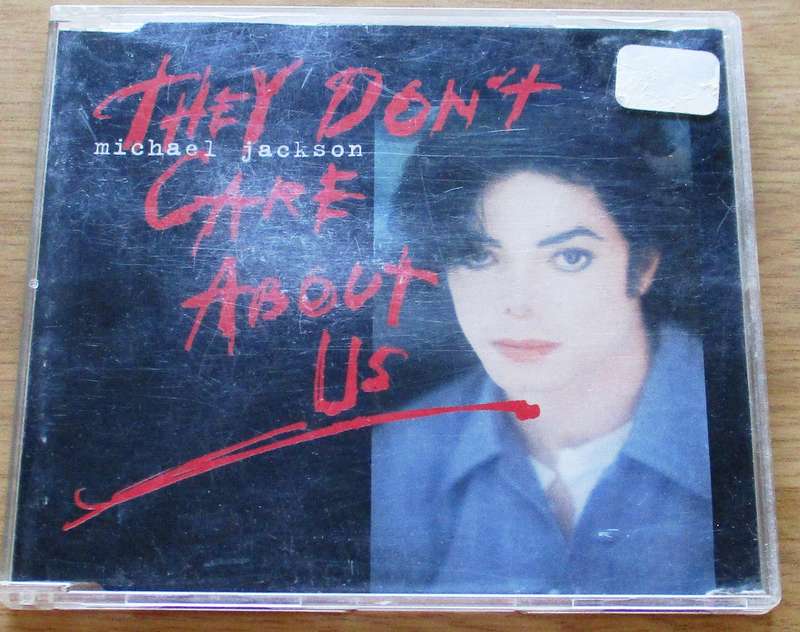 MICHAEL JACKSON They Don't Care About Us CD Maxi Single South African release [CD Single Shelf]