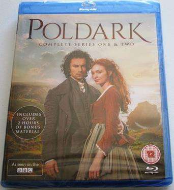POLDARK Complete Series 1 + 2 BBC BLU RAY