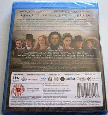 POLDARK Complete Series 1 + 2 BBC BLU RAY