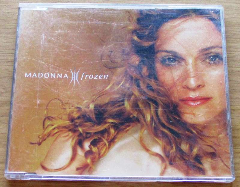 MADONNA Frozen CD Maxi Single South African release [CD Single Shelf]