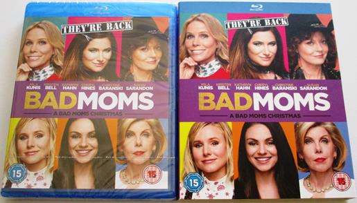 BAD MOMS 2 A Bad Moms Christmas BLU RAY Mila Kunis Kristen Bell Susan Sarandon