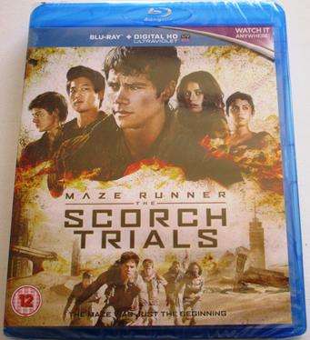 MAZE RUNNER The Scorch Trials BLU RAY