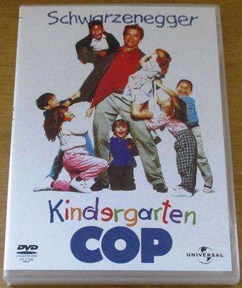 KINDERGARTEN COP Schwarzenegger DVD  [BBOX 6]