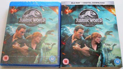JURASSIC PARK Fallen Kingdom BLU RAY
