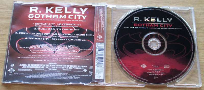 R KELLY Gotham City CD Maxi Single South African release [CD Single Shelf]