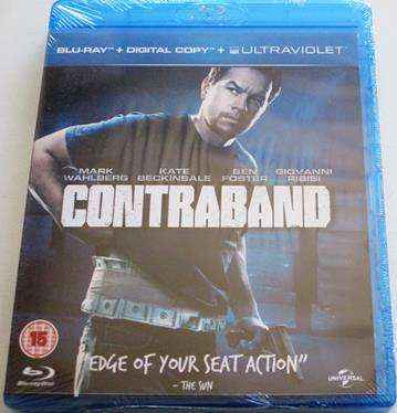 CONTRABAND Blu Ray + Digital Copy + Ultraviolet
