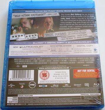 CONTRABAND Blu Ray + Digital Copy + Ultraviolet
