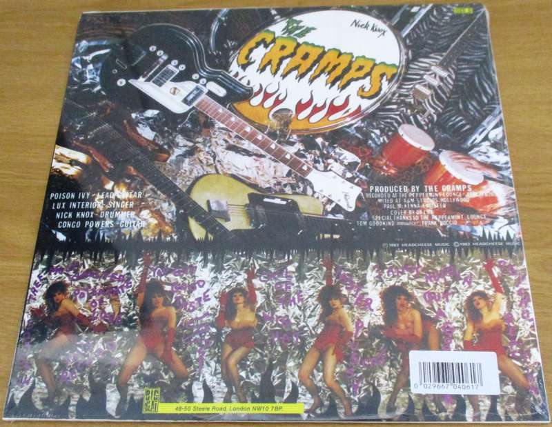 THE CRAMPS Smell Of Female VINYL Record
