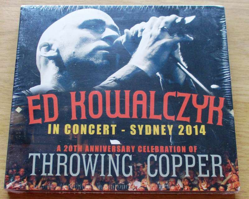 ED KOWALCZYK A 20th Anniversary Celebration Of Throwing Copper (In Concert - Sydney 2014) 2xCD [Gx7]