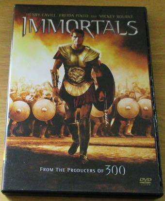 IMMORTALS Henry Cavill Mickey Rourke DVD  [BBOX 6]