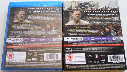 KING ARTHUR Legend of the Sword BLU RAY
