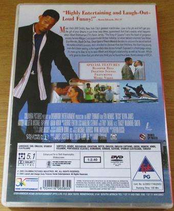 HITCH Will Smith DVD  [BBOX 6]