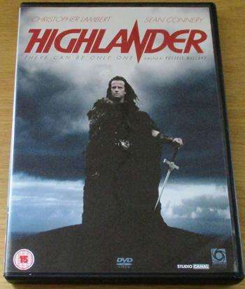 HIGHLANDER There Can Be Only One Christopher Lambert Sean Connery DVD  [BBOX 6]