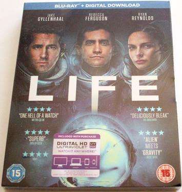 LIFE Blu Ray + Digital download Ryan Reynolds
