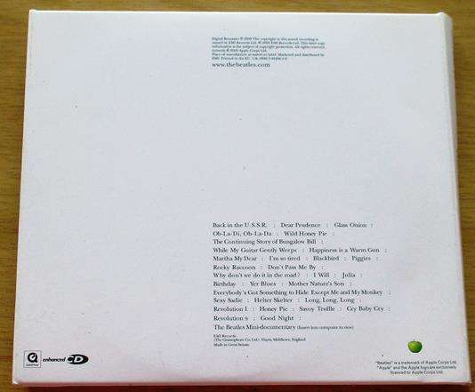 THE BEATLES The White Album 2xCD [Gx6]