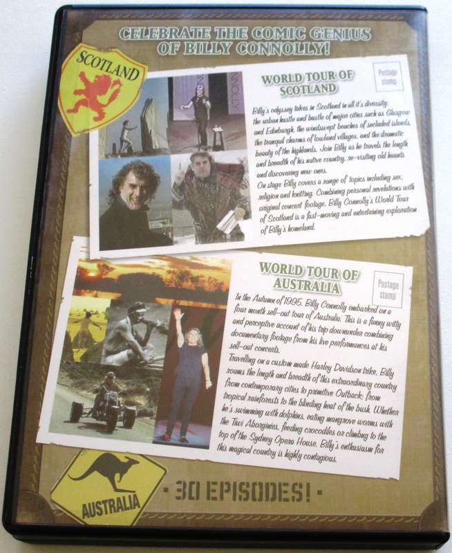 BILLY CONNOLLY WORLD TOUR COLLECTION 8xDVD [BBOX 1]
