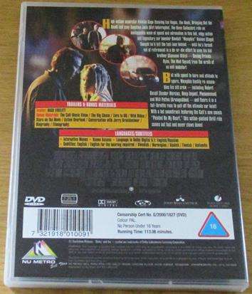 GONE IN 60 SECONDS Nicholas Cage DVD  [BBOX 8]