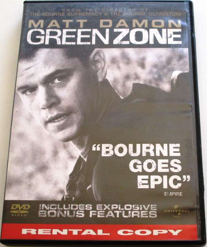 GREEN ZONE Matt Damon DVD [BBOX 1]