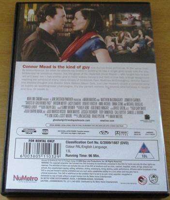 GHOSTS OF GIRLFRIENDS PAST Matthew McConaughey DVD  [BBOX 8]