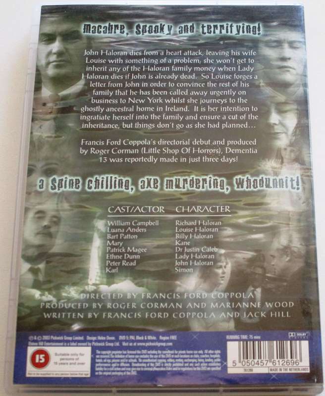 DEMENTIA 13 DVD [BBOX 1]