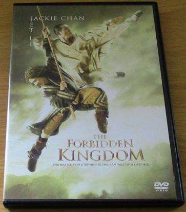 THE FORBIDDEN KINGDOM Jet Li Jackie Chan DVD  [BBOX 8]