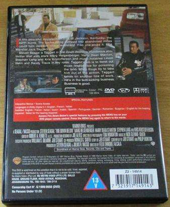 FIRE DOWN BELOW Steven Seagal DVD  [BBOX 8]
