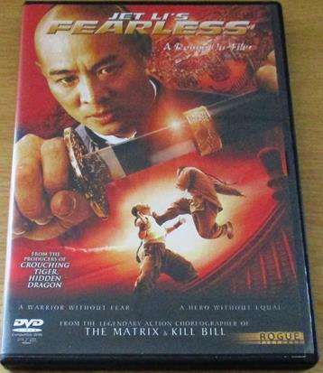 FEARLESS Jet Li DVD  [BBOX 8]
