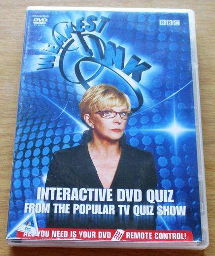 WEAKEST LINK INTERACTIVE QUIZ DVD [BOX SET SHELF]
