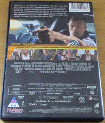 FASTER Dwayne Jonson DVD  [BBOX 8]