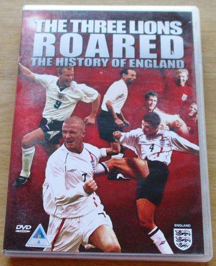 THE THREE LIONS ROARED - The History of England DVD [BOX SET SHELF]