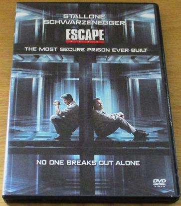 ESCAPE PLAN Schwarzenegger Stallone DVD  [BBOX 8]