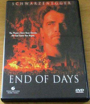 END OF DAYS Schwarzenegger DVD  [BBOX 8]