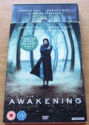 THE AWAKENING Rebecca Hall Dominic West DVD [BBOX 1] Lenticular cover
