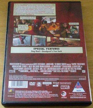 DEADPOOL DVD [BBOX 8]