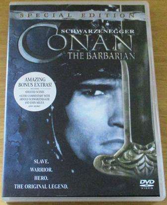 CONAN THE BARBARIAN Special Edition Schwarzenegger DVD  [BBOX 8]