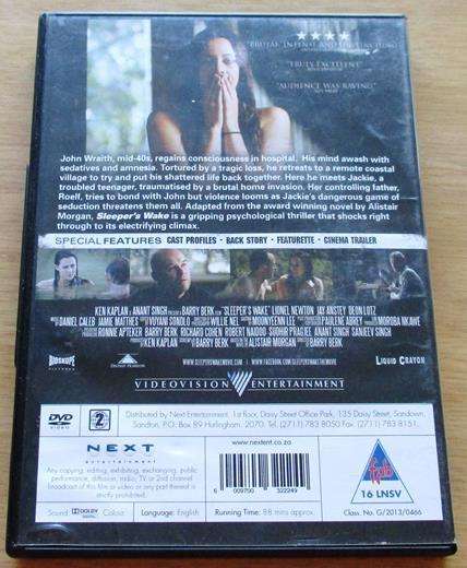 SLEEPER'S WAKE DVD [BBOX 1] Psychological thriller