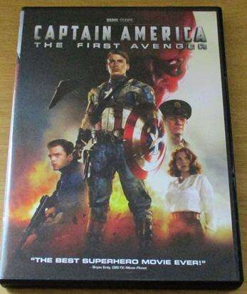 CAPTAIN AMERICA The First Avenger DVD  [BBOX 8]
