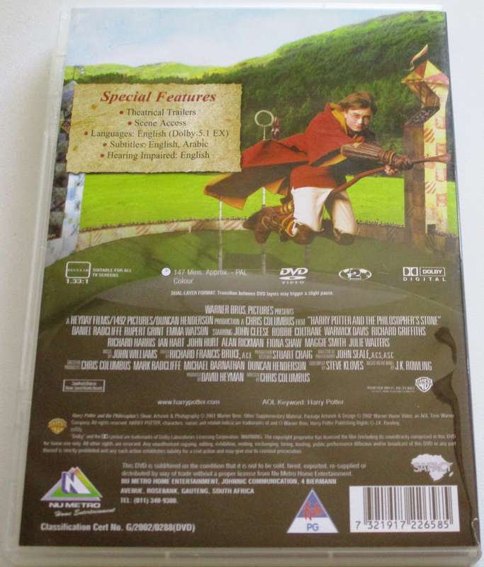 HARRY POTTER AND THE PHILOSOPHER'S STONE [BBOX 15]