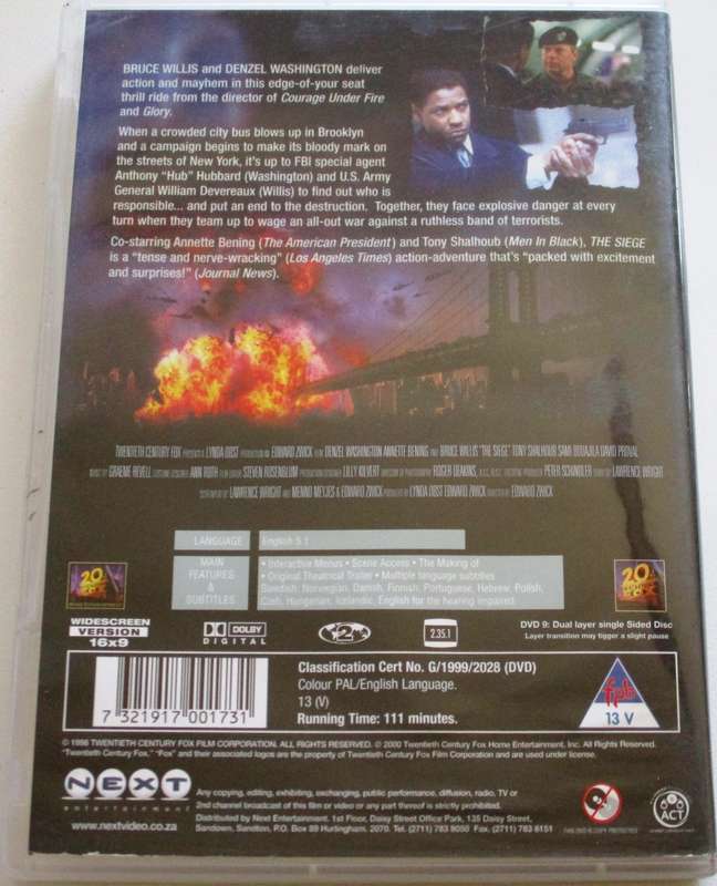 THE SEIGE Denzel Washington [BBOX 15]