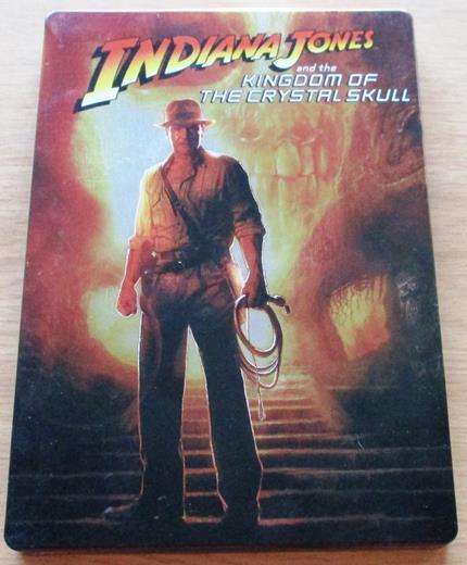 INDIANA JONES AND THE KINGDOM OF THE CRYSTAL SKULL Steelbook 2xDVD [BOX SET SHELF]