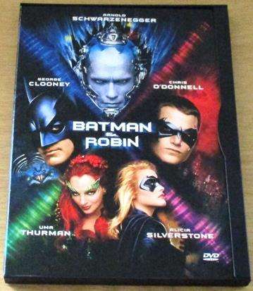 BATMAN & ROBIN DVD Schwarzenegger Clooney Uma Thurman  [BBOX 8]