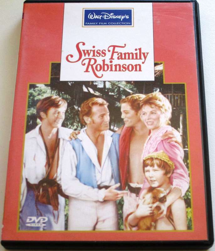 SWISS FAMILY ROBINSON Walt Disney DVD [BBOX 15]