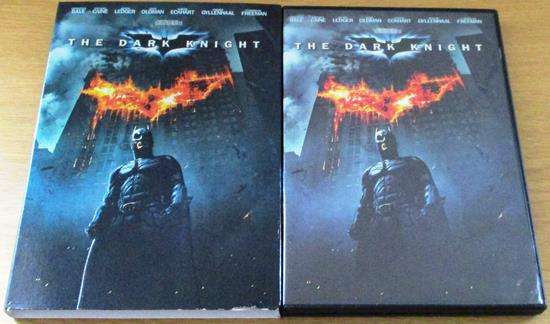 THE DARK KNIGHT Christian Bale DVD [BBOX 8]