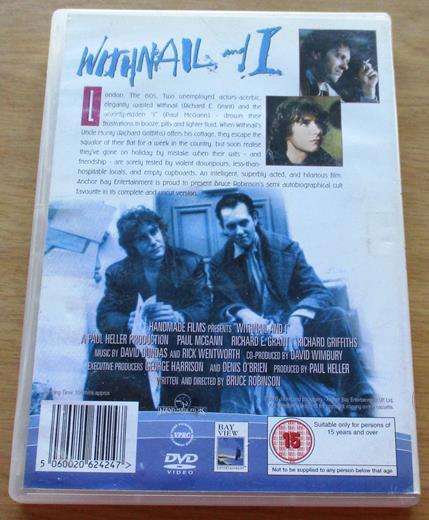 WITHNAIL AND I Richard E Grant Richard Griffiths DVD  [BBOX 1]