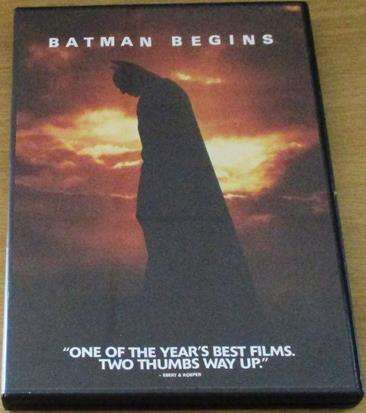 BATMAN BEGINS Christian Bale DVD [BBOX 8]