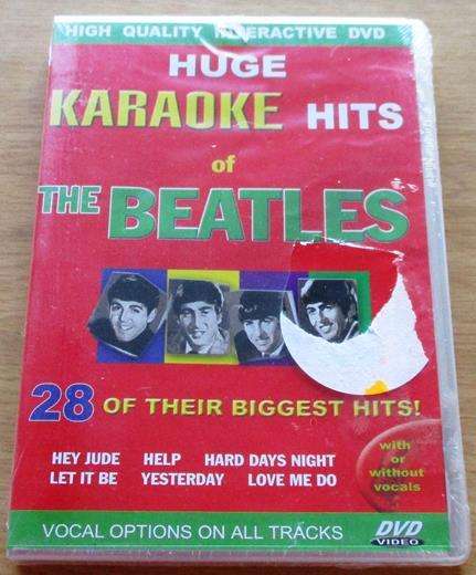 HUGE KARAOKE HITS OF THE BEATLES INTERACTIVE DVD