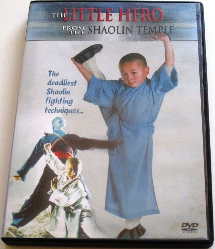 THE LITTLE HERO FROM THE SHAOLIN TEMPLE DVD [BBOX 15]