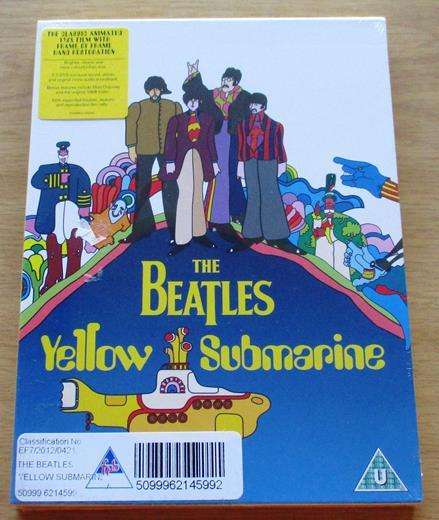 THE BEATLES Yellow Submarine DVD