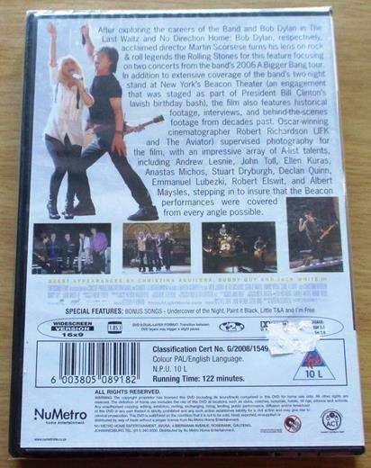 STONES SCORSESE Shine a Light DVD