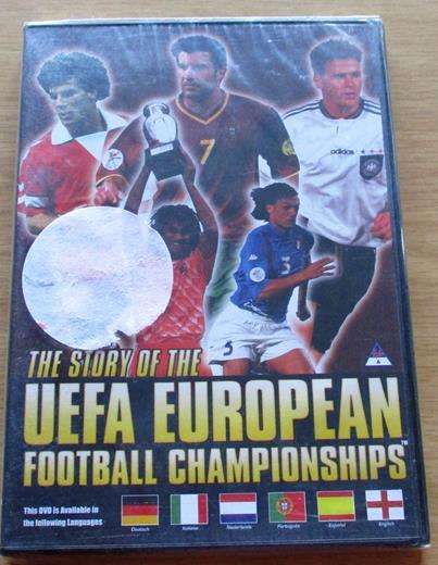 THE STORY OF THE UEFA EUROPEAN FOOTBALL CHAMPIONSHIPS DVD [BBOX 9]